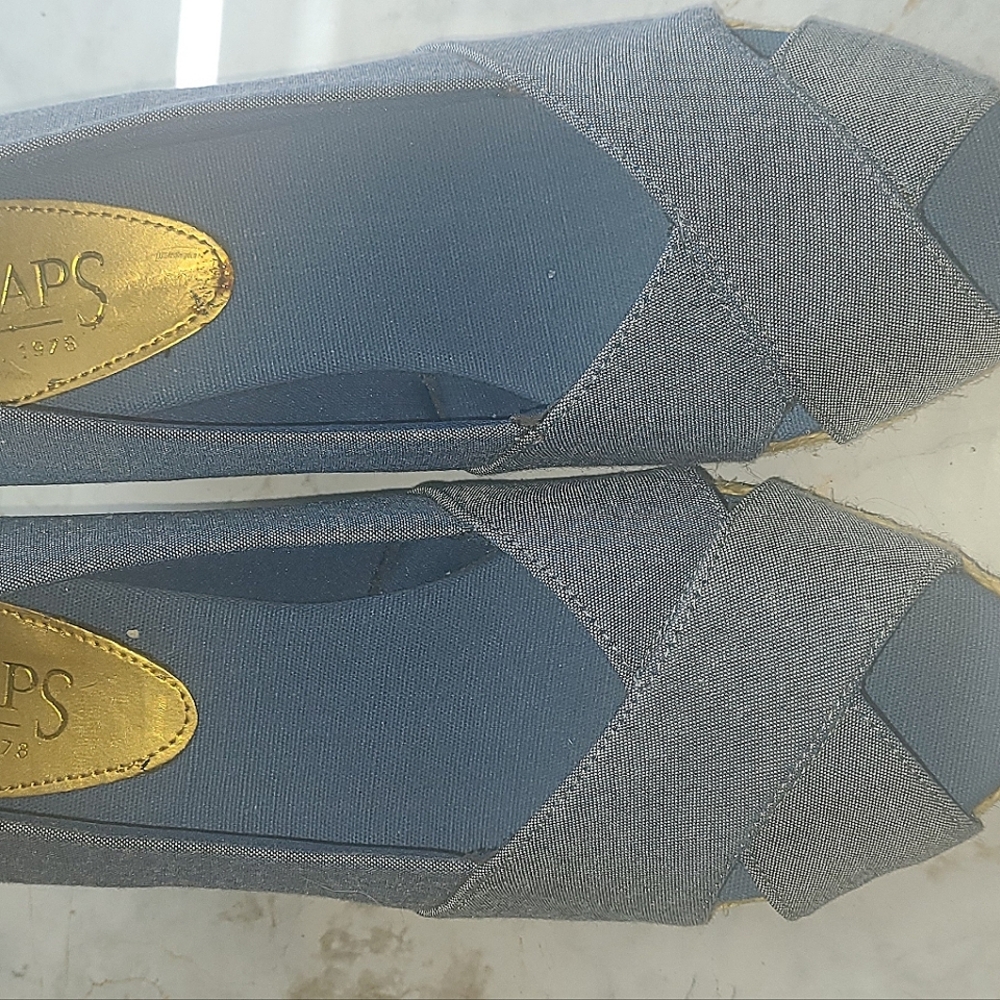 Chaps by Ralph Lauren open toe wedge heel